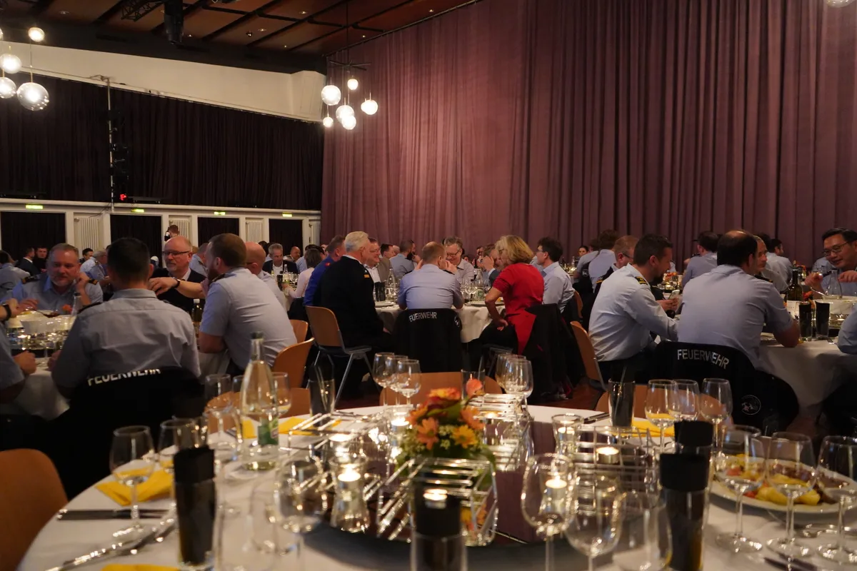 Impressionen vom Jahresschlussrapport 2022 der Feuerwehr Uster am 13. Januar 2021 im Stadthofsaal Uster.